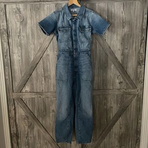 Good American Denim Jumpsuit